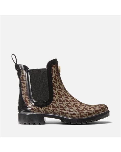 michael kors sidney rain booties|sidney rubber rain boots.